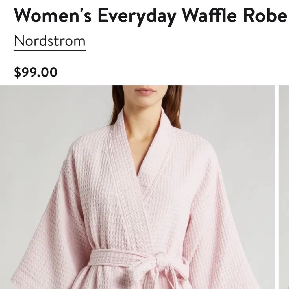 Everyday Waffle Robe - Picture 4 of 6